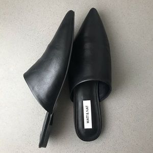 Brand New Matt and Nat Black Faith Mule W Size 8